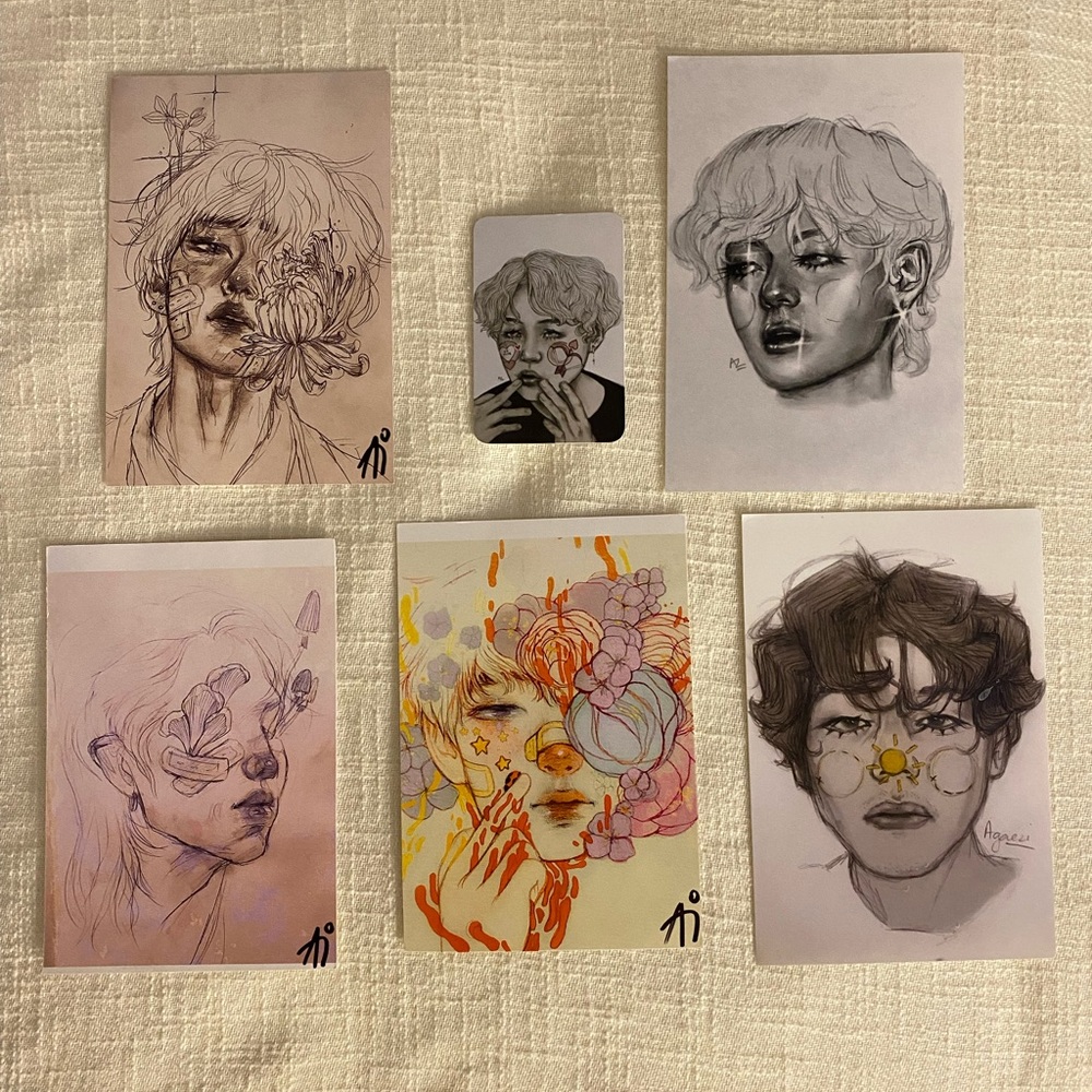 BTS PRINTS BUNDLE 6 for 12 dollars
